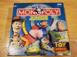Monopoly Junior Toy Story Edition (2001) **USED** Rare/Hard-to-Find - £16.83 GBP