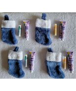Christmas Navy Mini Stockings Hand &amp; Lips Gift Sets - $7.66 CAD