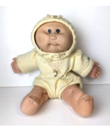 1985 Cabbage Patch Kids Doll red signature Mold 1 Brown Eyes 13” bean bo... - £15.57 GBP