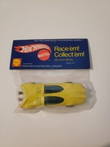 Vintage Hot Wheels Redline 1973 Swingin&#39; Wing Yellow Shell Promo Rare HK NIP - £312.91 GBP