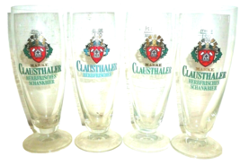 4 Binding +2023 Frankfurt Clausthaler &amp; Export Bier German Beer Glasses - £11.98 GBP
