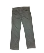 EUC Mens Mott &amp; Bow Mercer Straight Moss Color Stretch Denim Jeans 32X32 - £30.11 GBP