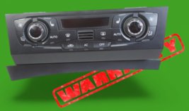 08-12 audi q5 a4 a5 s4 s5 rs5 ac heater temperature climate control swit... - $980.55 MXN