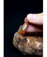 OPEN VESSEL: Goldstone with Aventurine Natural Gemstone Pendant OOAK Han... - $48.02 CAD