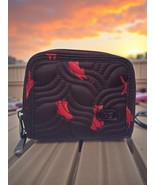 Lug Splits RFID Compact Wallet Orchid Cats New Without Tags Few Strings ... - $473.70 MXN