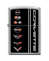 Sharp Corvette Badge History Zippo Lighter - €24,55 EUR