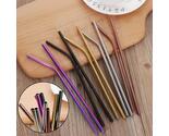 Colourful Reusable Stainless Steel Straws STRAIGHT.BENT - $19.99