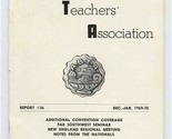 American Bridge Teachers Association Quarterly Magazine Dec Jan 1969-70 - $12.87