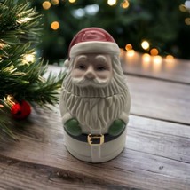 Lenox Santa Peppermint Treat Candy  or Snack Cute Jar 2018 7&quot; Christmas Holiday - £20.15 GBP