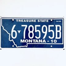  United States Montana Gallatin County Passenger License Plate 6 78595B - $18.80