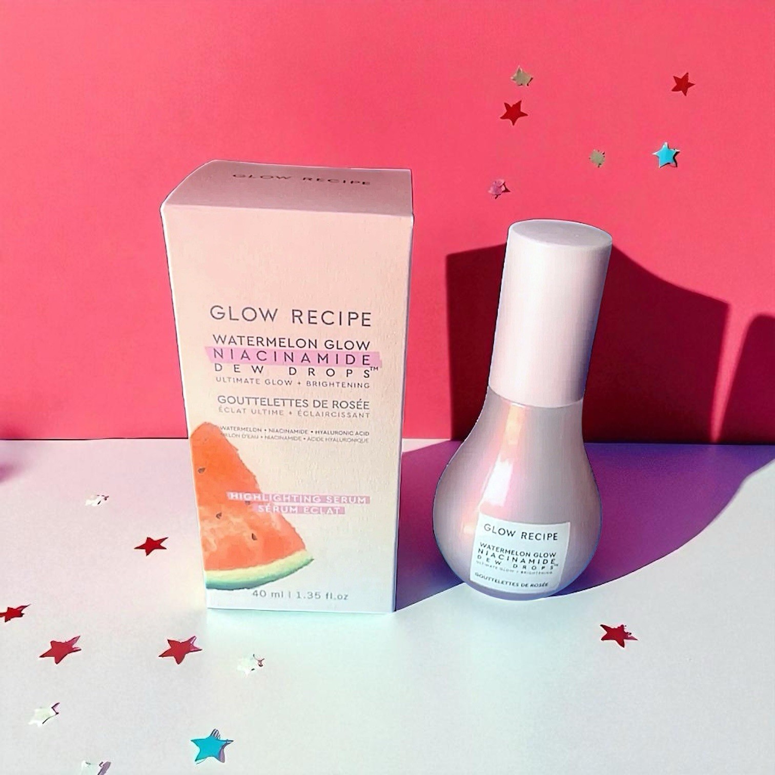 GLOW RECIPE Watermelon Glow Niacinamide Dew Drops New In Box 1.35 fl Oz - $24.74