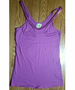 Free People Pink scoop neck sequin slip tank top Size XS - $11.39