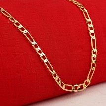 Panchadhtu Boy Chain Gold Plated 24 Inches Necklace Chain For Men Boys Women Gir - £71.14 GBP