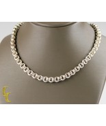 Homme Argent Sterling Double Jaseron Chaîne Collier W/Fermoir Toggle 23 ... - €547,20 EUR