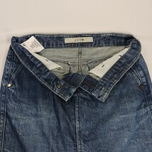 Joe's 59KT6015 Women's Blue Cotton Blend Rear Slit Denim Skirt Size W25 image 11