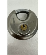 Stainless Steel Securus Padlock Trailer / Self Storage Lock 2 Keys - $144.61 MXN