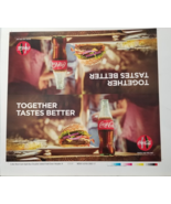 Coca-Cola® Together Tastes Better Bottle Hamburger Pre Release Advertisi... - £15.04 GBP