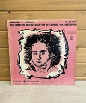 Beethoven Budapest String Quartet No. 7 F Major Columb Vintage Record 33 RPM 12&quot; - £9.34 GBP