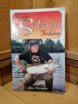 River Salmon Fishing By Bill Stinson Vintage 1986 Illustrations By Bill Rehnberg - £15.81 GBP