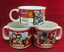 Campbell’s lot of 3 mugs/cup 1998 &amp; 2000 - £11.63 GBP