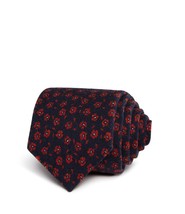 Ledbury Ansdell Floral Classic Tie Mens,Navy,One Size - £87.64 GBP