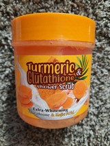 Turmeric and Glutathione shower scrub with Extra Whitening Glutathione Kojic - $37.50