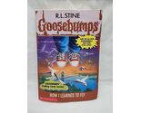Goosebumps How I Learned To Fly 1st Edition Book With Cards - $29.69