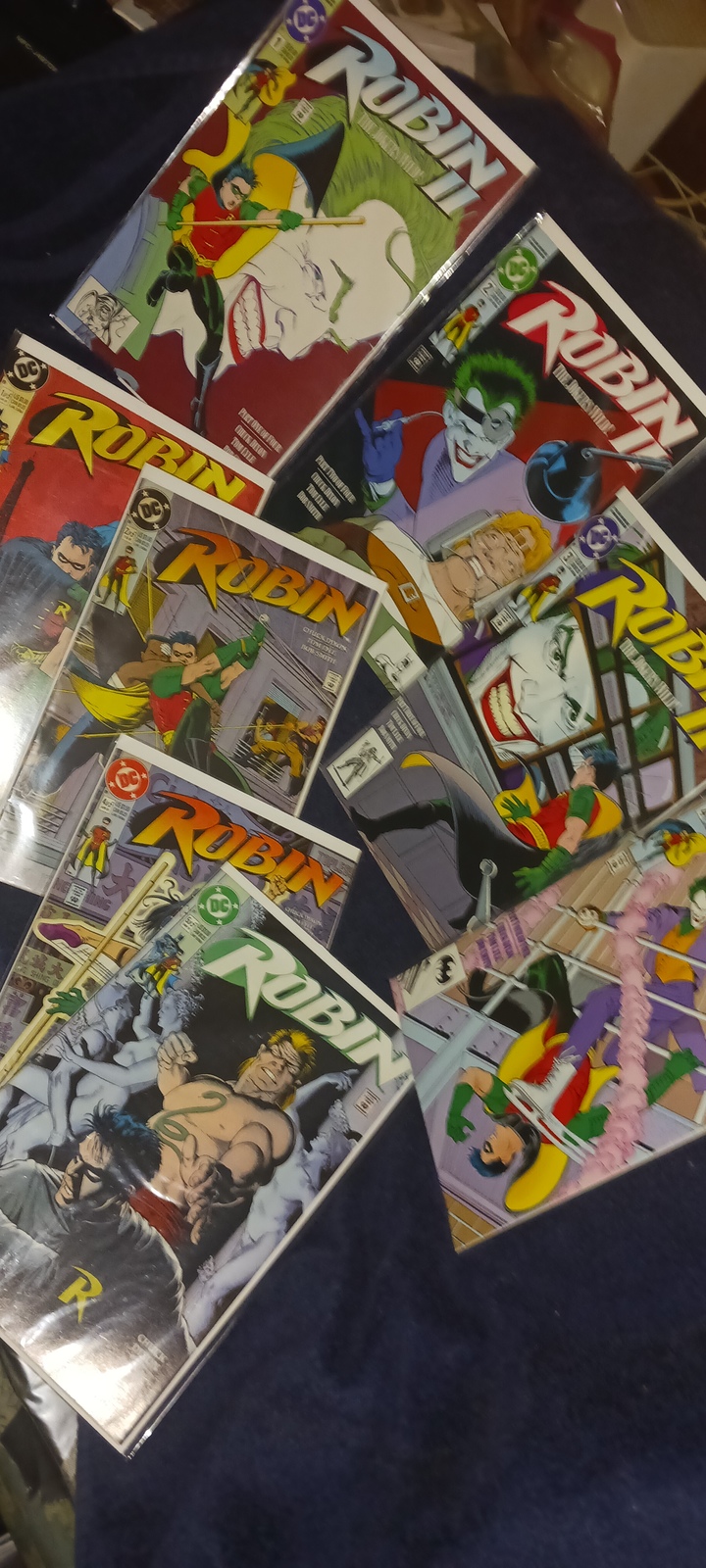 frDCs ROBIN COVERS / 1991 (1-5) &amp; ROBIN 2,JOKERSWILD(1-4) OUTSTANDING SH... - $69.99