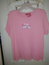 Love Letters Top Pink XL - $15.00