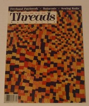 Threads Magazine October/November 1988 Freehand Patchwork Raincoats Smocking - £6.06 GBP