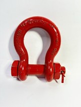 Crosby S-2130 Bolt &amp; Pin Type Anchor Shackle, 8-1/2 Ton WLL 1” Diameter - $1,477.21 MXN