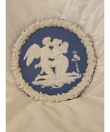 Antique Jasperware Plaque with Angels and Cherub, Bisque Cameo Plaque in... - $89.12 CAD