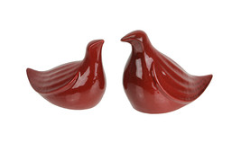 Benzara Classy Pair Of Two Lovely Ceramic Birds - £46.16 GBP