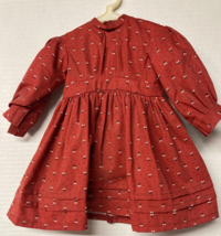 American Girl Doll Kirsten School Dress 1989 Pleasant Company on AG Hanger - £37.03 GBP