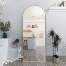 Full Body Mirror, Arch Mirror, Full Length, Freestanding, Wall-Mounted Or - £83.05 GBP