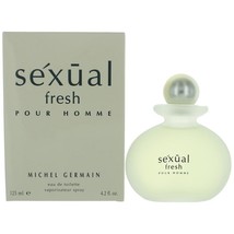 Sexual Fresh by Michel Germain, 4.2 oz Eau De Toilette Spray for Men - £61.54 GBP
