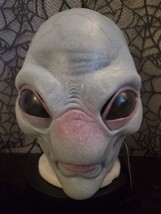 Gray Visitor Alien Latex Halloween Mask By Oktober Studios Area 51 X Fil... - £39.56 GBP
