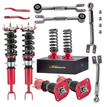 Height Adj.Coilovers Shocks Rear Radius Arms Kits For Nissan 350Z Z33 2003-2008 - $372.23