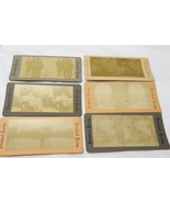 6 Stereoscope Photo Cards Admiral Dewey NY Bridge  Holland House - $311.05 MXN