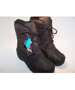 TOTES BOOTS Tempest Brown Mens Rain Boots  Waterproof Shell  Leather Med... - $1,144.28 MXN