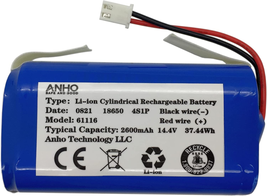 Replacement Shark RVBAT850 Battery for Shark Ion R75, R85, RV850, S87, AV752, AV - £29.75 GBP