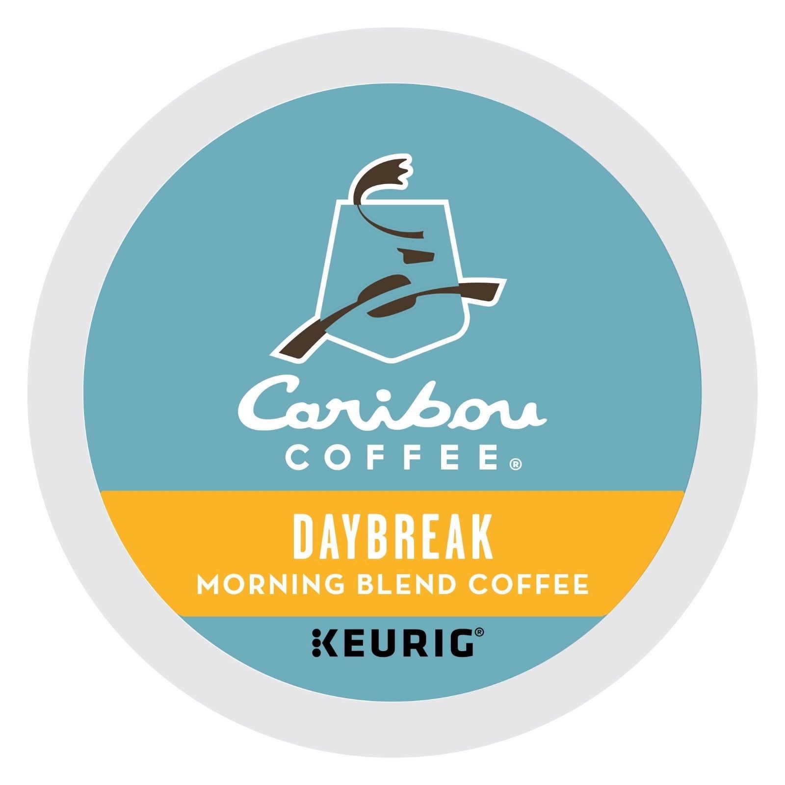 Caribou Daybreak Morning Blend Coffee 24 to 144 Keurig K cups Pick Any Size  - $24.89 - $109.99