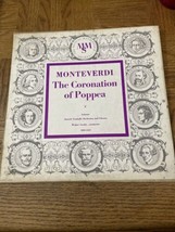 Monteverdi The Coronation Of Poppea Album - £33.84 GBP