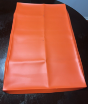 Silicone Protective Mat Cover Compatible for Blackstone Grill 28&quot; X 17.9&quot; Orange - £20.55 GBP