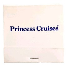 Princess Cruises Vintage Matchbook Nautical Ship Advertisement Unstruck ... - £15.68 GBP