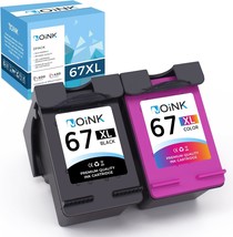 Printer Ink 67 67xl 67 XL Replacement for HP Ink 67 HP Printer Ink 67 HP 67 Ink  - £40.71 GBP