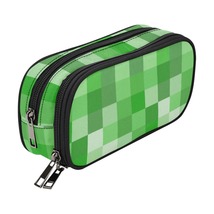 Gamer Green Pixel Pencil Case Pouch - £18.38 GBP