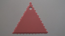 3 - New Multi-use Pink 3-in-1 Plastic Cake Icing Combs - $15.00