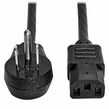 Desktop Computer AC Power Cord, Right-Angle NEMA 5-15P to C13-10A, 125V,... - $15.82