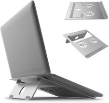 Laptop Notebook Stand,Aluminum Ventilated Support Foldable and Portable - £13.91 GBP